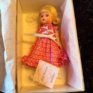 Madame Alexander vintage “Pink Flowers” collectible doll
